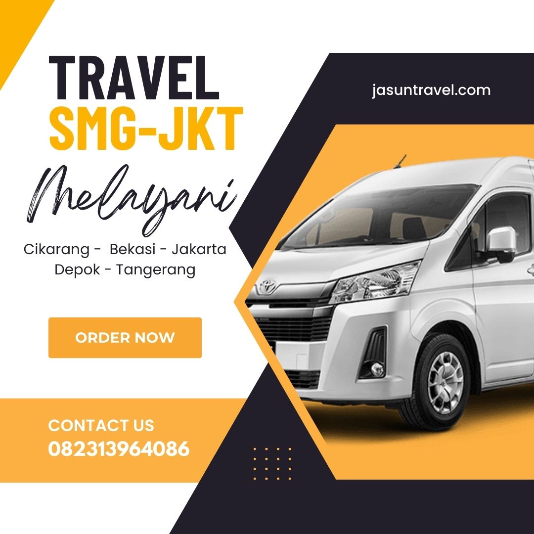 layanan travel semarang jakarta pp